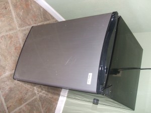 Our borrowed european frig...